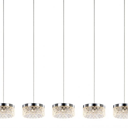 Подвесной светильник Diamond cut MD21020075-5B chrome