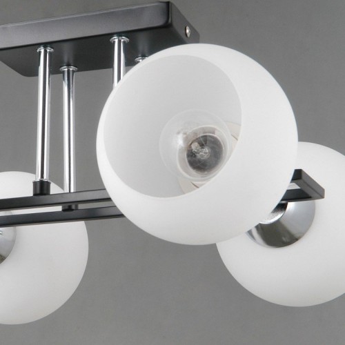 Светильник потолочный Illumico IL0791-4CSQ-25 BK CR TRENTO