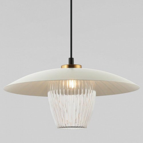 Подвесной светильник Eurosvet Kamari 50259/1 белый/прозрачный