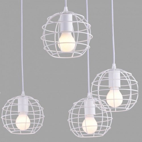 Подвесная люстра Arte Lamp A1110SP-7WH Подвесная люстра Arte Lamp A1110SP-7WH