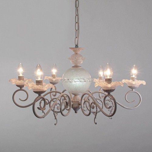 Подвесная люстра Abrasax L.8302-6CREAM/G