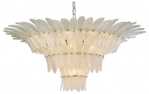 Подвесная люстра Newport 8800 8821/C gold white Подвесная люстра Newport 8800 8821/C gold white