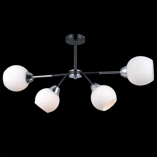 Потолочная люстра Illumico IL0715-4CSQ-24 BK CR LIBRA Потолочная люстра Illumico IL0715-4CSQ-24 BK CR LIBRA