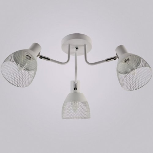 Потолочная люстра  01581-0.3-03 WH+CR Потолочная люстра  01581-0.3-03 WH+CR