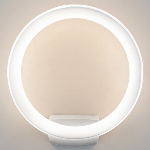 Уличный настенный светодиодный светильник Elektrostandard Ring 1710 Techno Led белый a054931