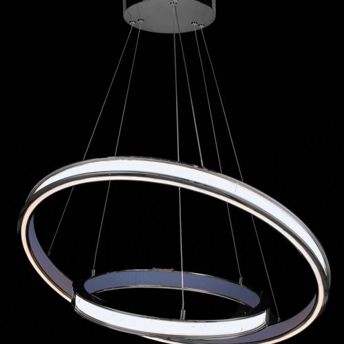 Подвесная люстра Christine LE7702/800-2K Black Chrome