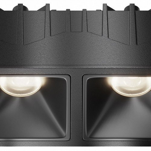 Точечный светильник Maytoni Alfa LED DL043-02-10W4K-SQ-B-1 Точечный светильник Maytoni Alfa LED DL043-02-10W4K-SQ-B-1