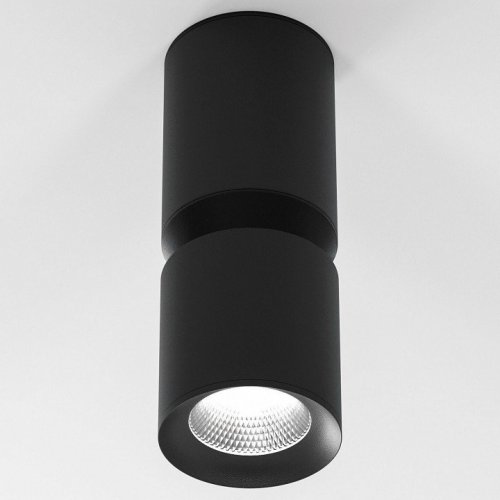 Потолочный светодиодный светильник Elektrostandard Kayo 25048/LED 12W 4000К черный a064726