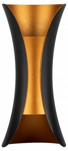 Накладной светильник Эра WL42 BK+GD Б0054420