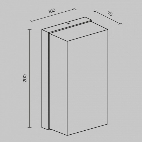 Накладной светильник Maytoni Badd O454WL-L10GF3K