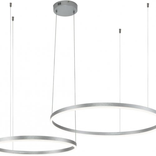 Подвесной светодиодный светильник Indigo Galass 14001/2P Silver V000012L
