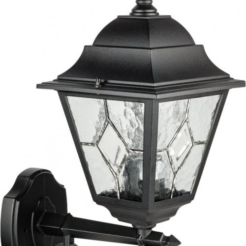 Настенный фонарь уличный Oasis Light QUADRO lead GLASS 79901MlgW/02 Bl