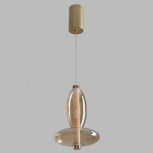 Подвесной светодиодный светильник Crystal Lux Quasar SP7W Led Amber Подвесной светодиодный светильник Crystal Lux Quasar SP7W Led Amber