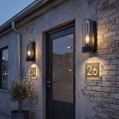 Уличный настенный светильник Reluce 08336-9.2-001JH E27 BK RLOS