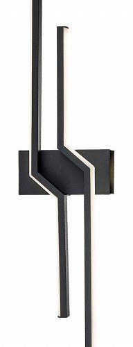 Настенный светильник Escada Rail 10219/2LED Black