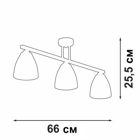 Люстра Vitaluce V49790-0/3PL