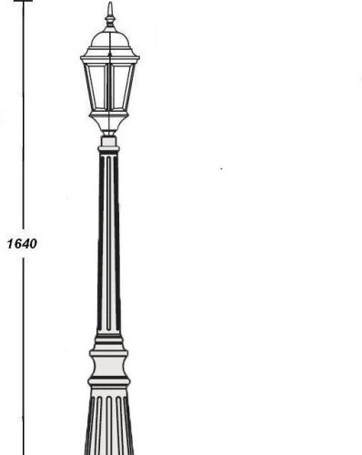 Наземный фонарь Oasis Light ASTORIA 2 91411L Gw