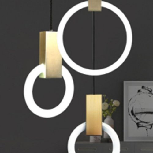 Подвесной светодиодный светильник Elvan PD-63001-300-32W-Gl