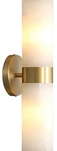 Бра Wall lamp 6483W/B brass/white