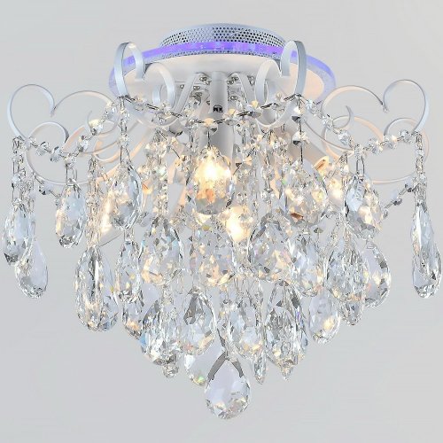 Потолочная люстра Reluce 04024-0.3-04 WH+SILVER PN+RGB Потолочная люстра Reluce 04024-0.3-04 WH+SILVER PN+RGB