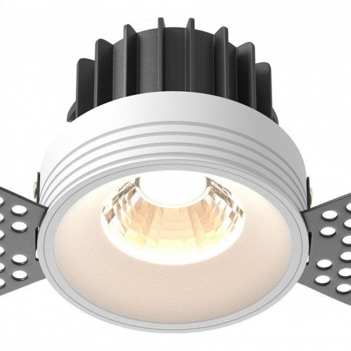 Точечный светильник Maytoni Round DL058-12W3K-TRS-W Точечный светильник Maytoni Round DL058-12W3K-TRS-W