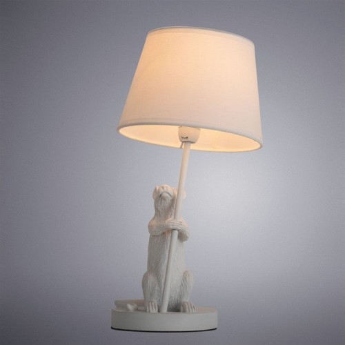 Интерьерная настольная лампа Arte Lamp Gustav A4420LT-1WH Интерьерная настольная лампа Arte Lamp Gustav A4420LT-1WH