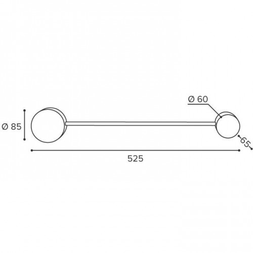 Накладной светильник Wolta Molecule WSL-GX53/13LG
