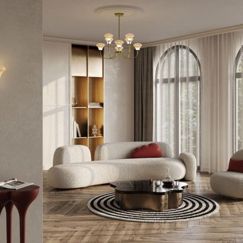 Люстра на штанге Maytoni Dynasty MOD402PL-L20BS3K