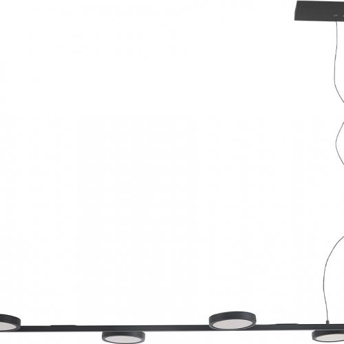 Подвесная светодиодная люстра Crystal Lux CLT 027C4 L1000 BL