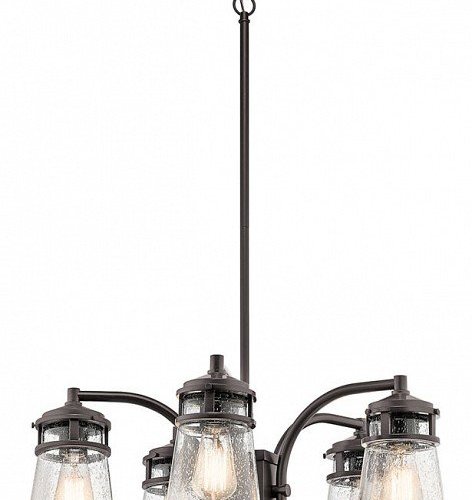 Люстра на штанге Kichler Lyndon KL-LYNDON-5P-AZ