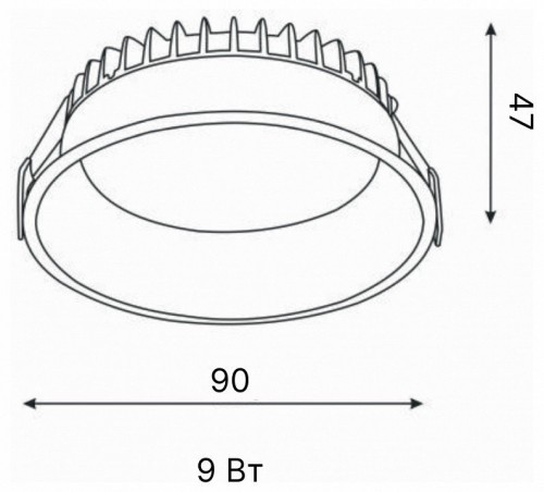 Встраиваемый светильник DesignLed WL-BQ 00-00005649