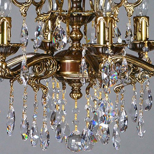 Подвесная люстра Ambiente by Brizzi Leon 2128/6 PB Tear Drop Подвесная люстра Ambiente by Brizzi Leon 2128/6 PB Tear Drop