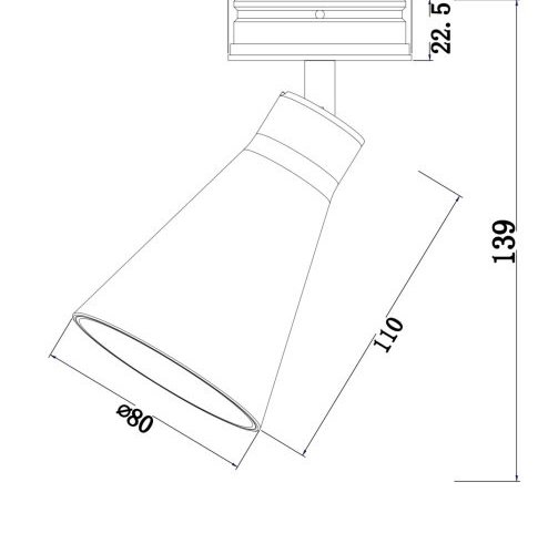 Точечный светильник Virar C060CL-01W