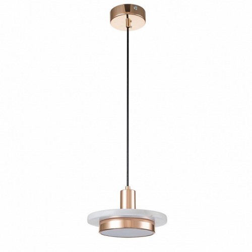 Подвесной светильник Escada 10260/1 LED*12W Gold/White marble