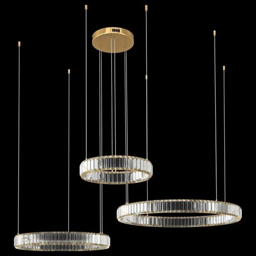 Подвесной светильник Loft IT Crystal ring 10135/3 Gold