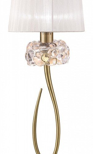 Настольная лампа Mantra Loewe Antique Brass 4736