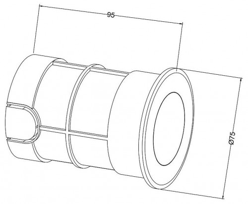 Ландшафтный светодиодный светильник Maytoni Flash O044DL-L3S3K
