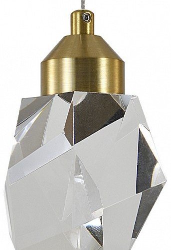 Подвесной светильник Indigo Cristallo 12053/1P Brass