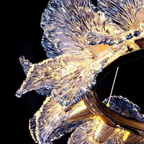 Подвесная люстра Jardin LE3032/800 GD/SH Blue