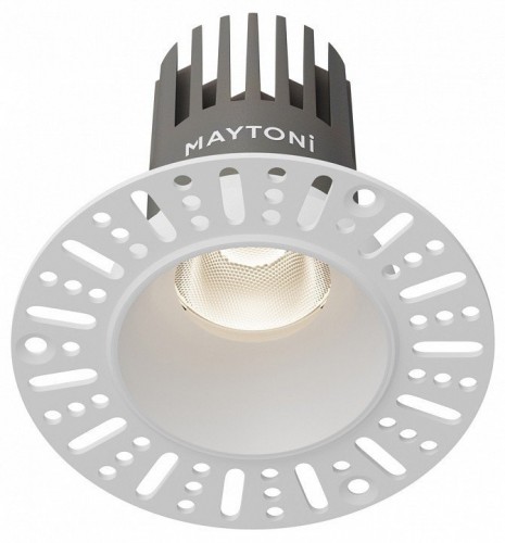 Встраиваемый светильник Maytoni Technical Dip DL124-10W-4K-TRS-W