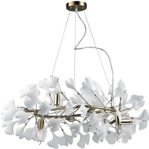 Подвесная люстра 10881 10881P/R800 gold/white Подвесная люстра 10881 10881P/R800 gold/white