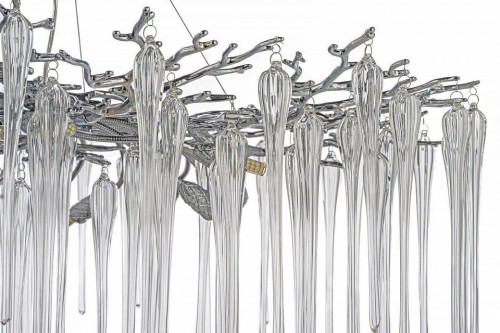 Подвесная люстра Dio DArte  Tavenna Nickel Tavenna H 1.5.100.101 N