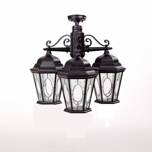 Потолочный светильник уличный Oasis Light ASTORIA 2M 91470MA/3 Bl овал