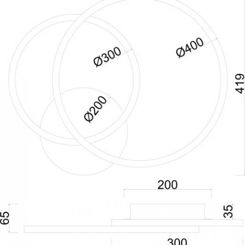 Потолочная люстра Arte Lamp Marsic A2211PL-48WH