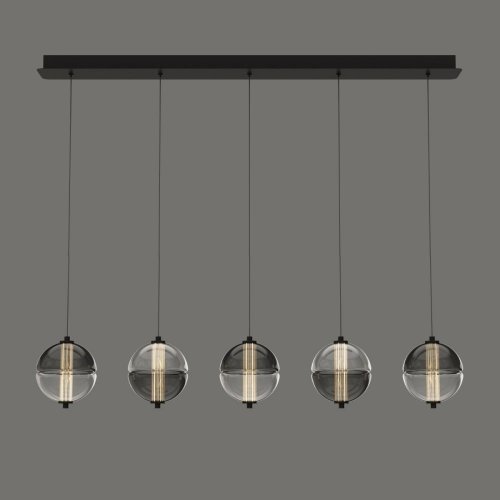 Подвесной светильник MD24022079 MD24022079-5B black/smoky Подвесной светильник MD24022079 MD24022079-5B black/smoky