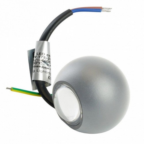 Светодиодный светильник стационарный Feron AL51 2*1W 4000K серый 51132