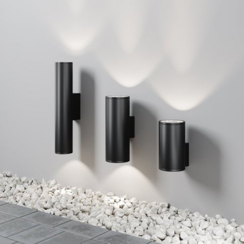 Настенный светильник уличный Maytoni Shim O514WL-L15B3K Настенный светильник уличный Maytoni Shim O514WL-L15B3K