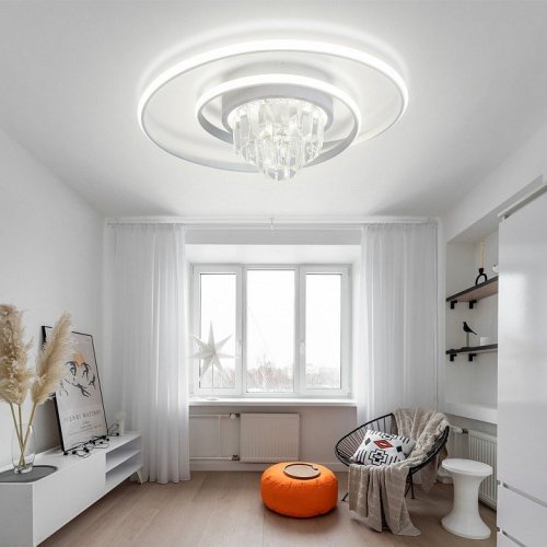 Потолочная люстра Crystal LED LAMPS 81115/1C Потолочная люстра Crystal LED LAMPS 81115/1C