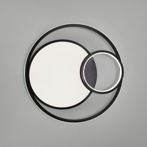 Потолочный светодиодный светильник Eurosvet Jeremy 90254/1 черный Потолочный светодиодный светильник Eurosvet Jeremy 90254/1 черный