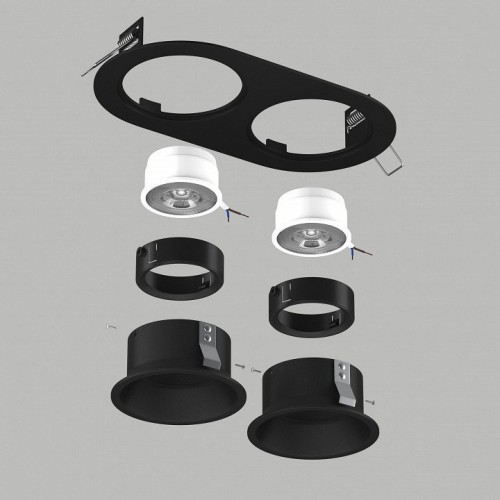 Встраиваемый светильник Lightstar Domino D6570707BMOD Встраиваемый светильник Lightstar Domino D6570707BMOD